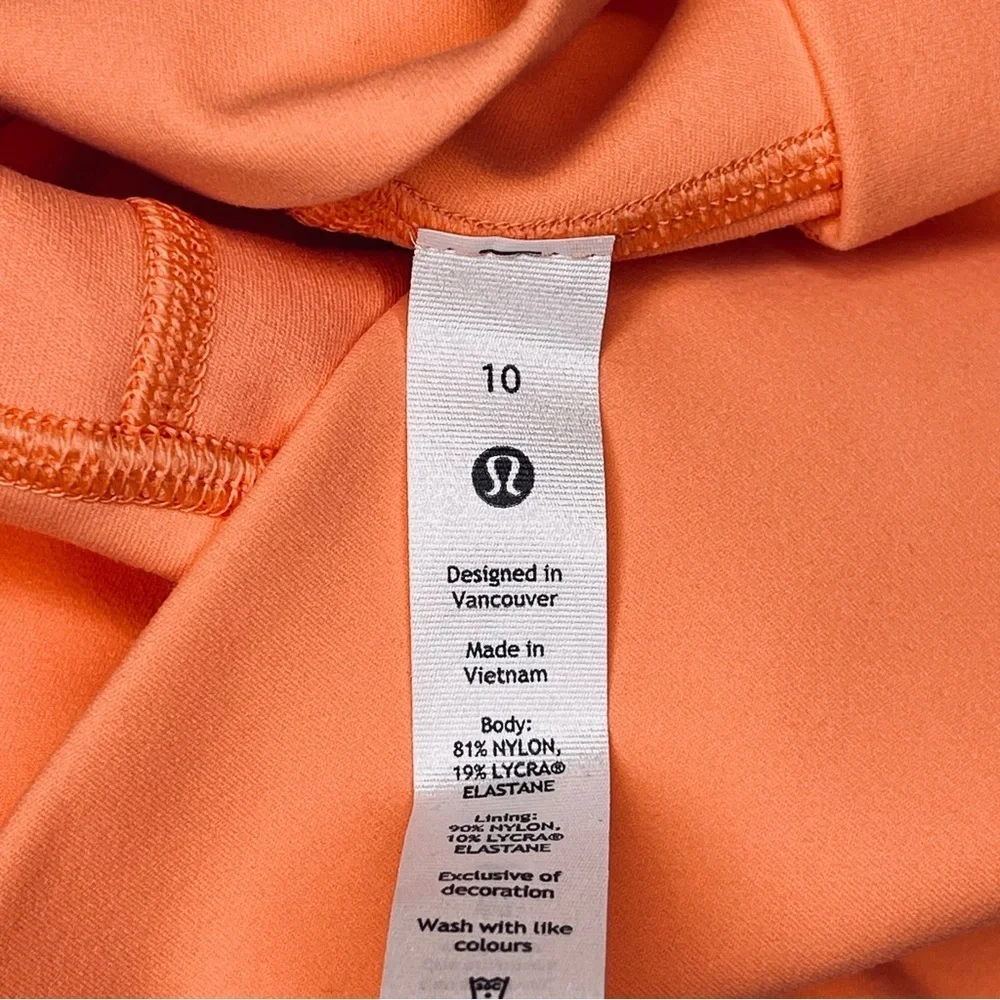 Lululemon Align High Rise Pants Leggings Sunny Coral 10 NWT